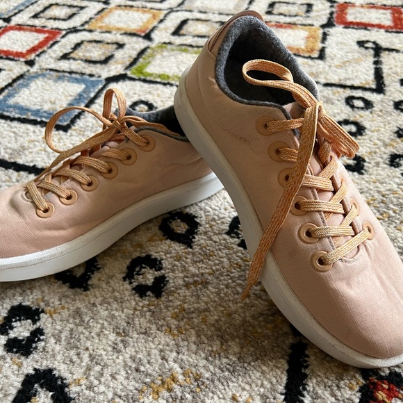Allbirds Wool Piper Shoes, Camel Sz 7 - Picture 3 of 3